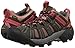 KEEN Women's Voyageur Hiking Shoe, Raven/Rose Dawn, 9.5 M US