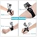 Pieviev GoPro Wrist Strap Mount Strip Belt with Screw for GoPro Hero 6 Hero 5 Black Session AKASO APEMAN EKEN ODRVM Xiaomi Yi 4K