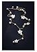 QTMY Faux Pearl Tassel Long Chain Necklace for Women,Elegant Y-Shaped Necklace Jewelry (White)
