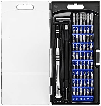 58 In 1 With 54 Bit Stainless Precision Screwdriver Set, Magnetic DIY Repair Tool, Professional Electronics Repair Tool for PC, Laptops, Phones, Tablet, Macbook and Other Electronics