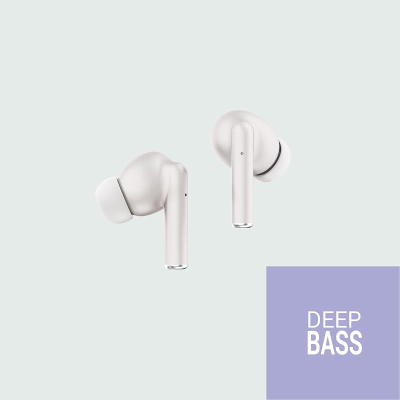 Auricolari True Wireless Style 2 Violet (True Wireless Stereo, BT 5.0, Deep Bass, Custodia di Ricarica) (Bianco)