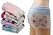 Mmiao Baby 2t-10t Kids Girls Briefs 4-Pack Boyshort Underwear Happy Girl