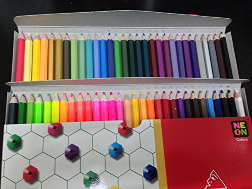 Colleen Colored Pencils Hexagon Set 60 Colors - Buy Online ...