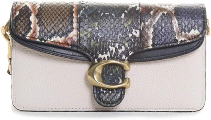 coach snakeskin crossbody bag