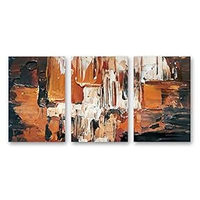 3 Panel Canvas Wall Art Abstract Pictures Home Wall Decorations for Bedroom Living Room Paintings Canvas Prints Framed - 16"x24" x 3 Panels