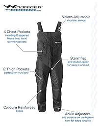 Windrider Pro tratamiento contra Weather Gear   Traje impermeable   chamarra + baberos   transpirable, numerosos bolsillos, forro de malla para mayor comodidad   para pesca, vela, al aire última intervensión aventura