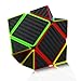 Dreampark Speed Cube Bundle [4 Pack] 2x2 3x3 Pyramid Skew Carbon Fiber Sticker Smooth Magic Cube Puzzle Toy