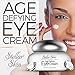 Eye Cream With Hyaluronic Acid – Anti Aging Skin Care Moisturizer For Fine Lines, Wrinkles And Under Eye Dark Circles, Made in USA