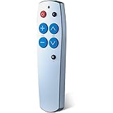 Big Button Easy Simple TV Remote Control for Elderly Senior, Learning Remote Control for IR Remote Control