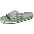 FUNKYMONKEY Mens Bathroom Shower Slippers Indoor Home Beach Non Slip Sandal