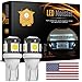 LED Monster Polarity FREE 2 x 168 194 T10 5-SMD LED Bulbs Car License Plate Lights Lamp White 12V