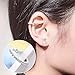 Cubic Zirconia Cartilage Clip On Earrings Ear Cuffs for Non Pierced Ears Women Dainty Crystal CZ Fake Hoops Studs Wrap Earring Cute Jewelry Gifts One Pair