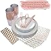 9pk Rose Gold Confetti Balloons for Mother Day Birthday Decorations Confetti Balloons Mylar Party Balloons Weddings Birthdays, Bridal Shower Romantic Decorations Bachelorette Party Women, Kids Unicorn