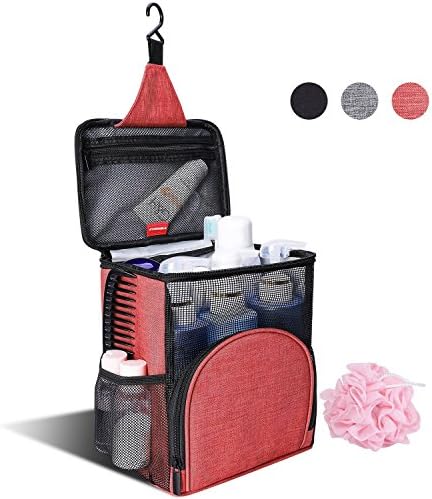 KUSOOFA Mesh Shower Caddy Hanging, Shower Caddy Tote Bag,Bath Organizer With Quick Dry Technology and Mildew Resistant Protection - Perfect Gift for Women Men