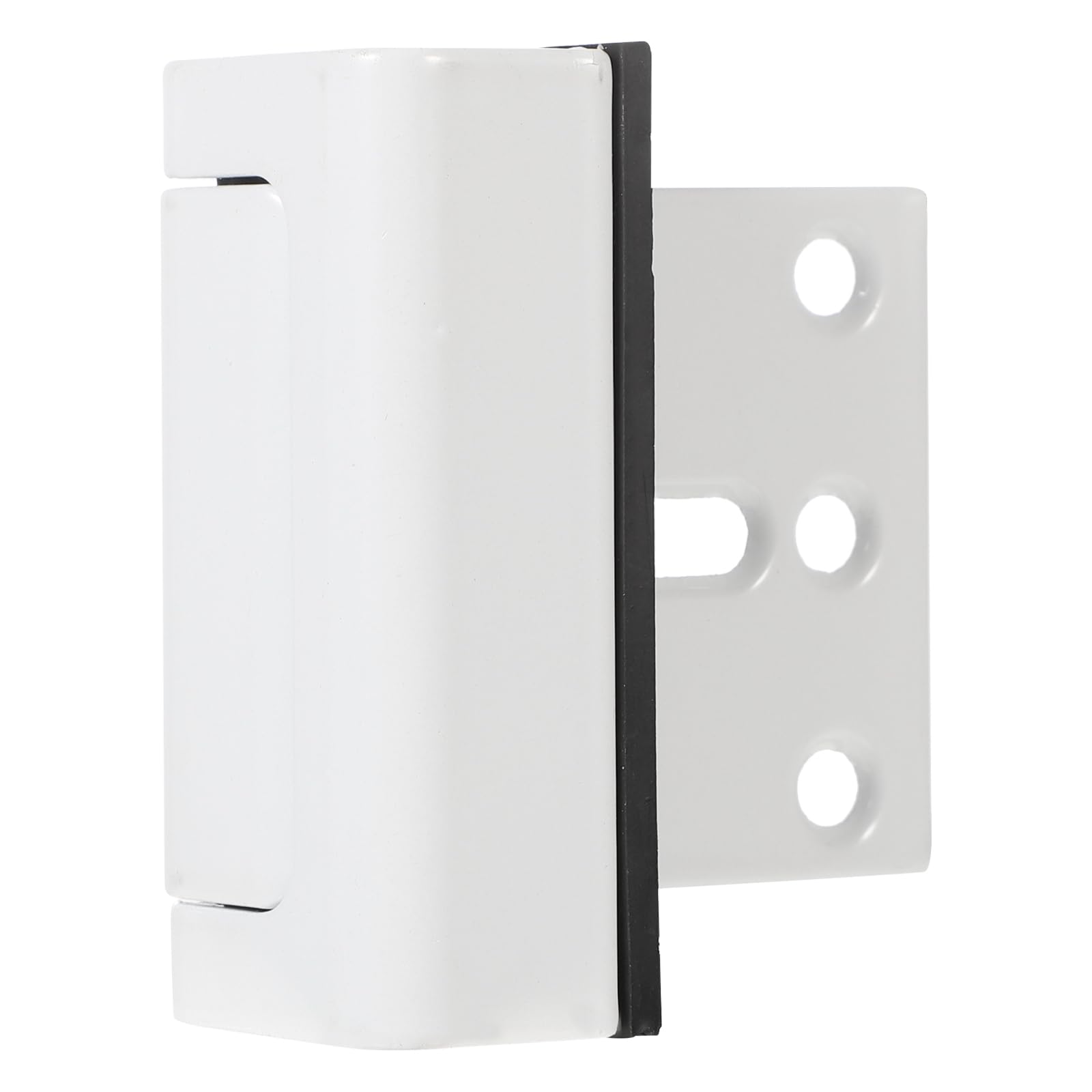 BESTonZON Security Door Reinforcement Lock Child Door Locks Window Child Safety Locks Locks for Kids Safety Window Stopper Security Front Lock White Aluminum Alloy