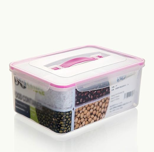 LIYANCMX Caja De Almacenamiento De Granos De La Cocina Caja Sellada