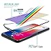 iPhone X Screen Protector(2-Pack) iPhone X Tempered Glass Screen Protector Bubble Free 3D Full Coverage 0.3MM 9H Anti-Blue Light Anti-Scratch iPhone X Screen Protector Glass