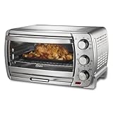 Oster Large Convection Toaster Oven, Brushed Chrome (TSSTTVSK01)