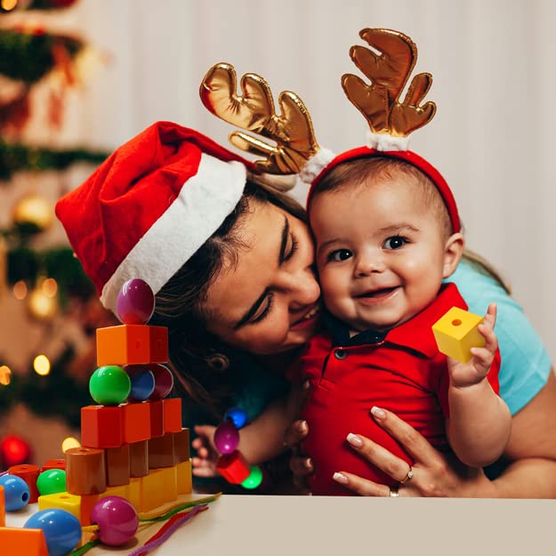 Skoolzy Jumbo Lacing Beads 40 Piece Set Autism Fine Motor Skills