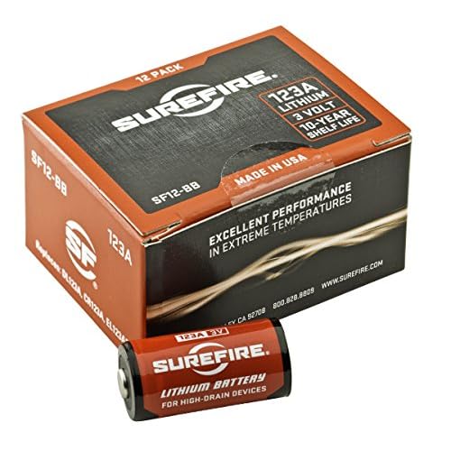 Surefire 12 Pack Boxed 123A Lithium Batteries image