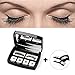 DEIKAL Magnetic Eyelashes Natural Look - 3D False Eyelashes For Makeup Eyelashes Extension - Easy to Wear Reusable Magnetic False Lashes - [No Glue] Magnetic Fake Eyelash with tweezers