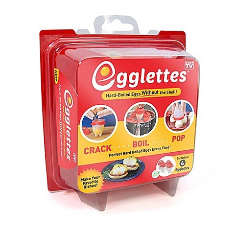 Egglettes Egg Cooker - Hard Boiled Eggs without the Shell, 4 Egg Cups (Pack of 12) - Thumbnail 6