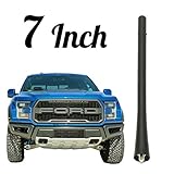 Black Perfect Replacement Screw Thread Antenna for Ford F150 F250 F350 Super Duty Ford Raptor Trucks 2013-2018 Ford C-MAX & 2007-2018 Ford Fusion 2010-2018 Ford EcoSport - Short Replacement Antenna