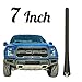 Black Perfect Replacement Screw Thread Antenna for Ford F150 F250 F350 Super Duty Ford Raptor Trucks 2013-2018 Ford C-MAX & 2007-2018 Ford Fusion 2010-2018 Ford EcoSport - Short Replacement Antenna