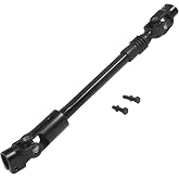 AUQDD Lower Steering Shaft w/U Joint Coupler Fit for (Power Gear Steering) 84-94 Jeep Cherokee [86-92 Comanche ] 84-90 Wagoneer (Steering Column Replace # 425-284 4713943)