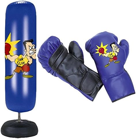 Boxing Stand and Gloves