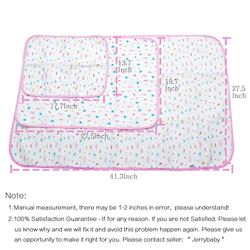 2 Waterproof+Diapering+Protector+Menstrual+27+5x19+7inch