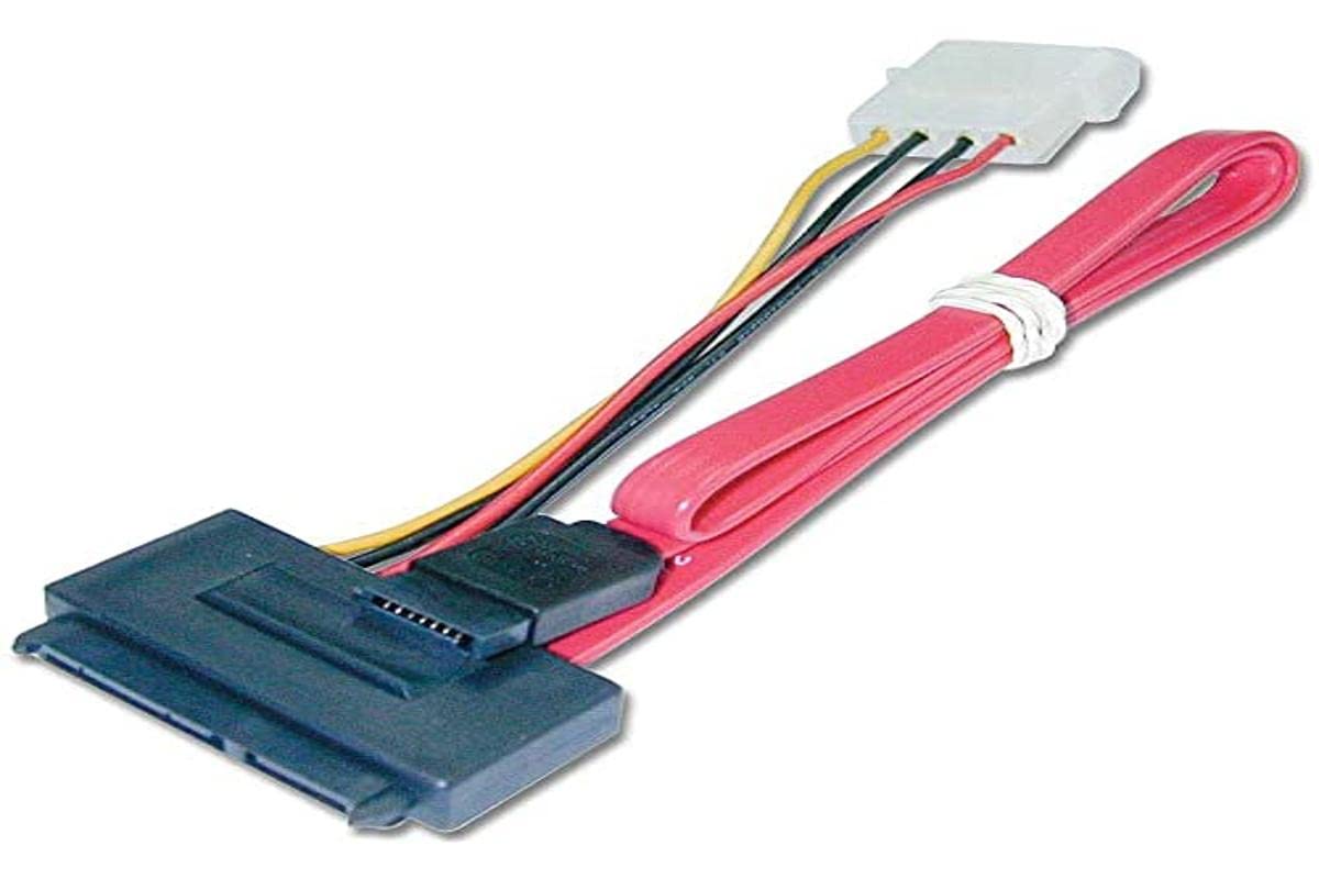 LINDY SATA Cable - Combined Data & Power Internal 0.5m