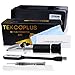 Clinical Refractometer ATC Tri-Scale Serum Protein 0-12 g/100ml Urine Specific Gravity SG 1.000-1.050 Refractive Index 1.333-1.360RI for Veterinary, Dog, Cat & Human w/Extra LED Light & Pipette