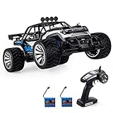 KOOWHEEL Electric RC Car Off road Cars 2.4GHz Radio Remote Control Truck Monster 1:16 Scale 2WD High Speed Crawler USB Charger Car with 2 Rechargeable Battery