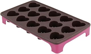 Metaltex 222210080 Herz Schokoladen-, Pralinenform aus Silikon, 15er Form