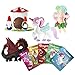 Bryte Kids Sewing Kit and Unicorn Fairy Garden Craft - Fun DIY Kid Crafts Sew Kits and Art Projects for Girls and Boys All Ages - 120 Piece Set for Beginners