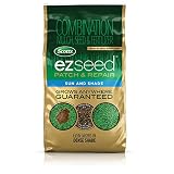Scotts EZ Seed Patch and Repair Sun and Shade, 10 lb. - Combination Mulch, Seed and Fertilizer, Tackifier Reduces Seed Wash-Away - Full Sun, Dense Shade, High Traffic Areas - Covers up to 225 sq. ft.