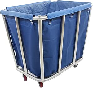 Cesto de la Ropa Carro Clasificador De Ropa De Acero Inoxidable para