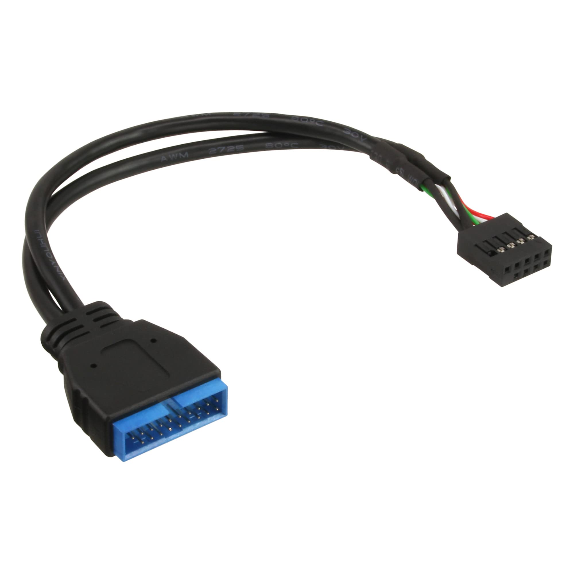 InLine USB 2.0 to USB 3.0 Flying Lead 0.15m Cable
