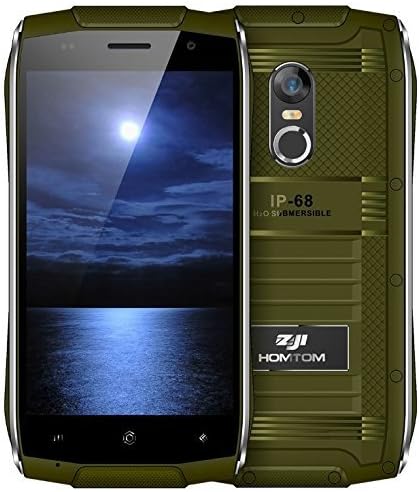 ZOJI Z6 - IP68 Waterproof Rugged 3G Android 6.0 Smartphone 4.7 inch Metallic Frame Ultra Slim MTK6580 Quad Core 1.3GHz 1GB RAM 8GB ROM Fingerprint Green
