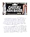 Roaring 20s - Wild West - Victorian Garters or Armbands in White Satin - Set of 2
