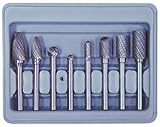Astro 2181 Double Cut Carbide Rotary Burr Set with