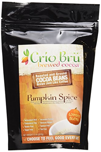 Crio Bru Pumpkin Spice, Ground Cacao (Cocoa) Beans, 11 oz
