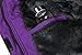 Ubon Women's Waterproof Windproof Moutain Ski Jacket Fleece (Purple,US M)