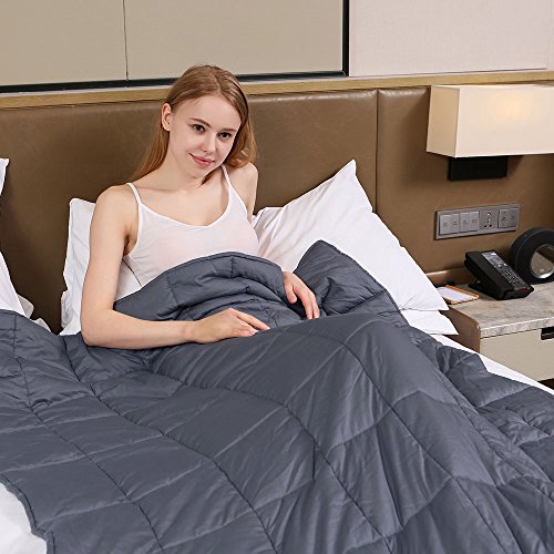 Zonli cool weighted blanket summer (60  x80  , 15lbs fo…