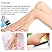 Foot Scrubber Foot File Callus Remover, ESARORA 4 Pack Pedicure Tools Foot Care Pedicure to Remove Hard Skin - 2 X Stainless Steel, 2 X Plastic