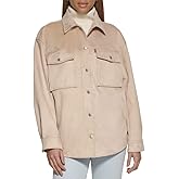 Levi's Women's Soft Faux Suede Shirt Jacket (Standard & Plus Sizes)