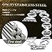 ANCOOL Compatible Apple Watch Band Elliptical Style Links Stainless Steel Smart Watch Band Compatible Apple Watch Series 3/2/1