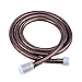 HOMEIDEAS Flexible Shower Hose Stretch 59-Inch to 79-Inch Stainless Steel Extra Long Shower Hose Replacement Handheld Shower Head Hose Extension, Oil Rubbed Bronze