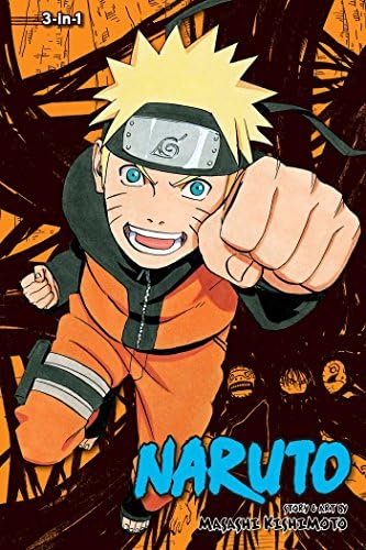 Naruto 3-in-1 Edition Manga Set Vol. 1-12 by Masashi Kishimoto